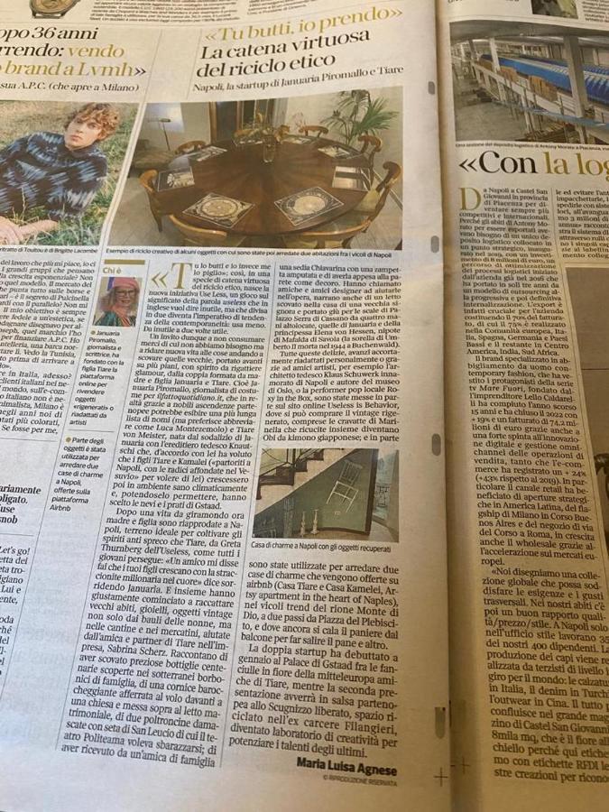 Casa Kamalei, Tra Plebiscito E Lungomare Lägenhet Neapel Exteriör bild